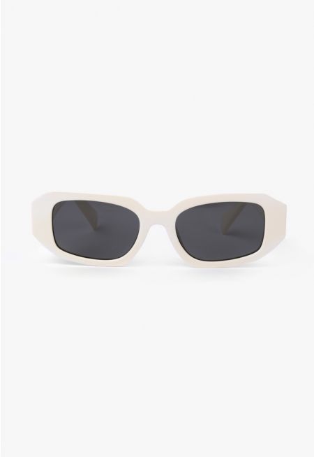 Rectangular Frame Sunglasses