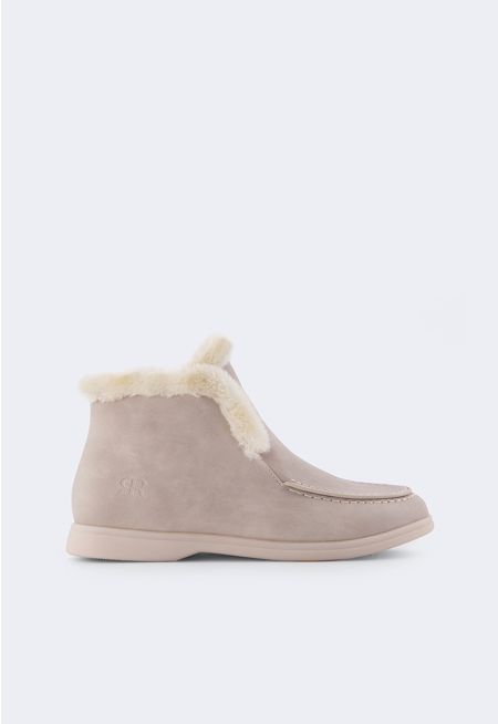 Faux Fur Ankle Boots
