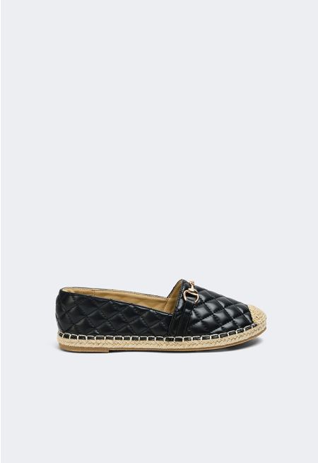 Horseshoe Quilted Espadrilles