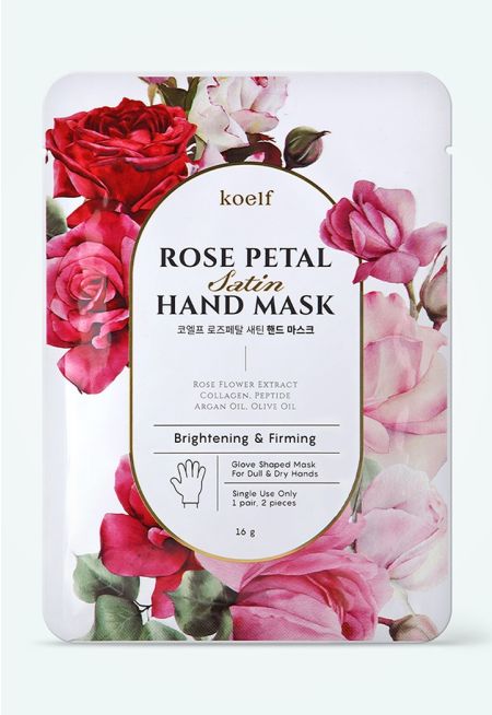 Koelf Rose Petal Satin Hand Mask