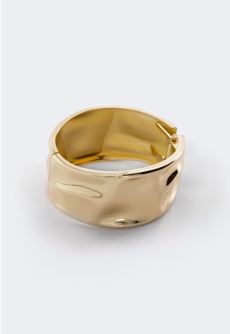 Solid Metallic Bangle