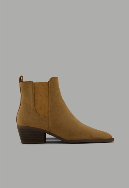 Suede Heeled Boots