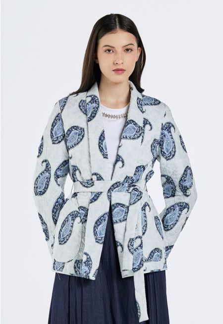 Double-Faced Quilted Kimono- Ramadan Style
