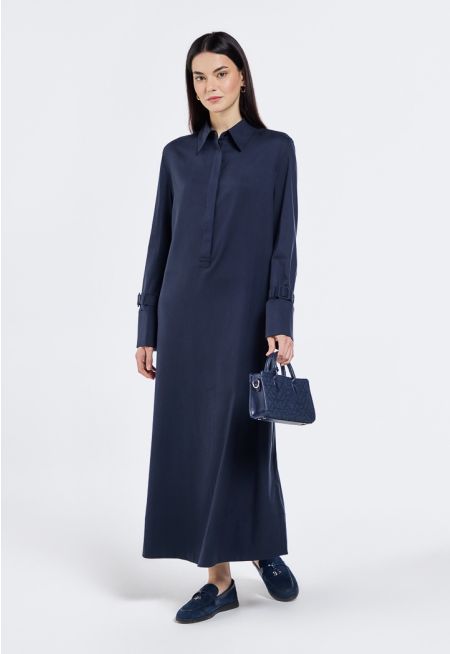 Casual Wide Cuff Dress