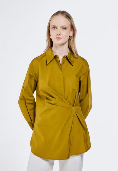 Solid Wrap Shirt