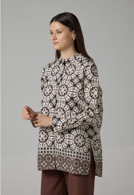 Long Sleeves Printed Shirt