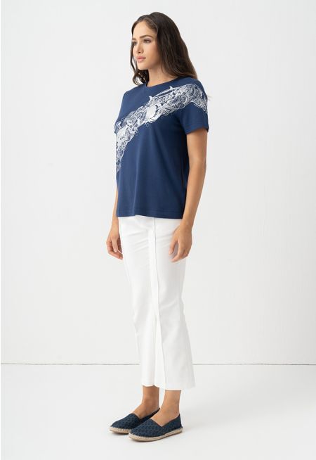 Single Tone Straight Legs Trouser