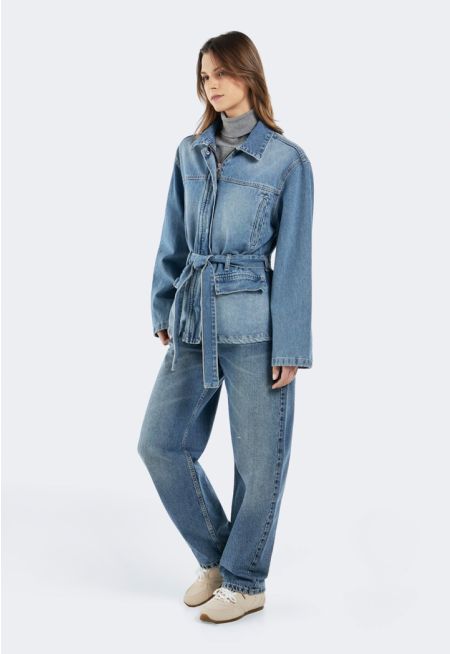 High Waist Baggy Jeans