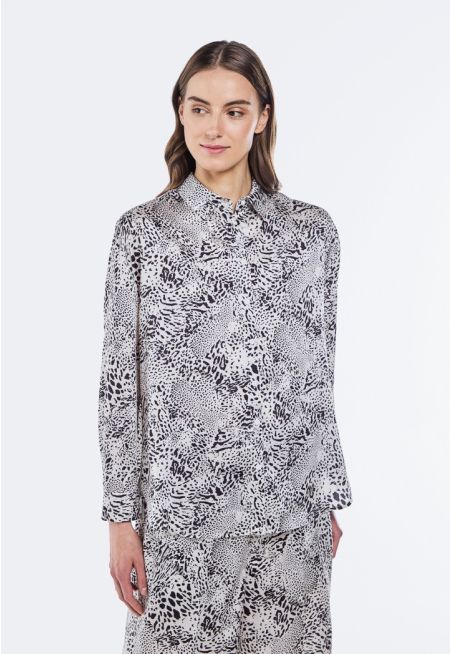 Printed Relaxed Fit Shirt