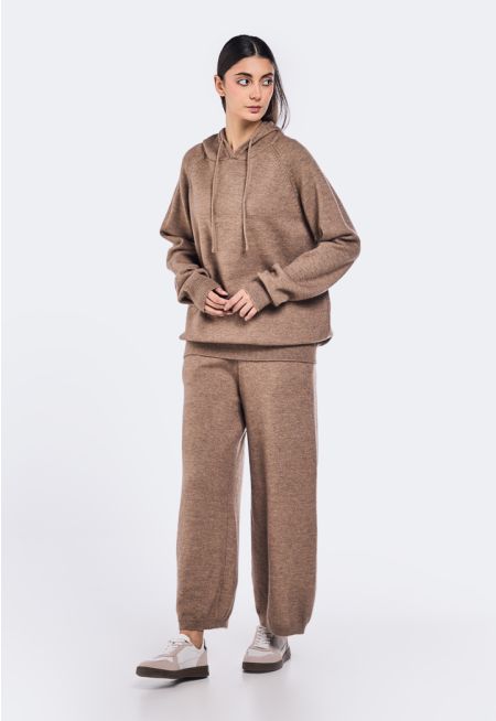 Knitted Elasticated Waist Trousers