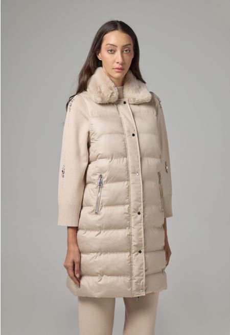 Quilted Sleeveless Puffer Gilet