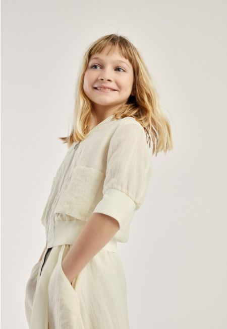 Front Pockets Solid Top