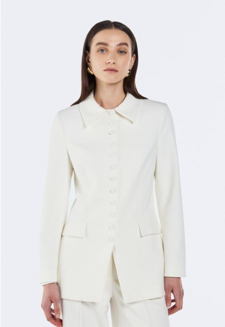 Smart Casual Solid Blazer