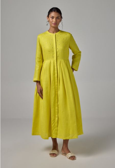 Crystal Embellished Maxi Dress