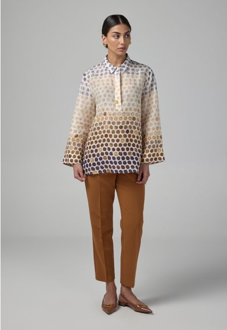 Basic High-Waist Trousers