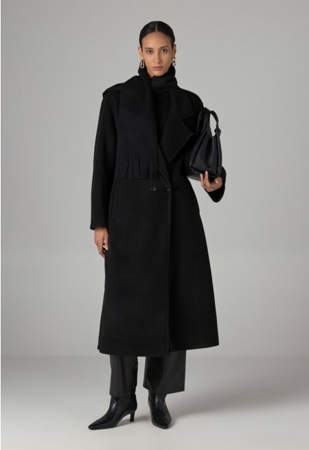 Plain Wool Coat Combo (2PCS)