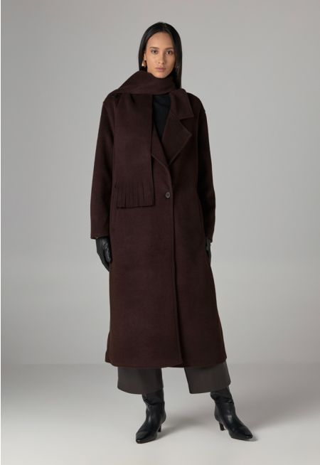 Plain Wool Coat Combo (2PCS)