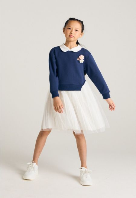 Peter Pan Sweater Dress