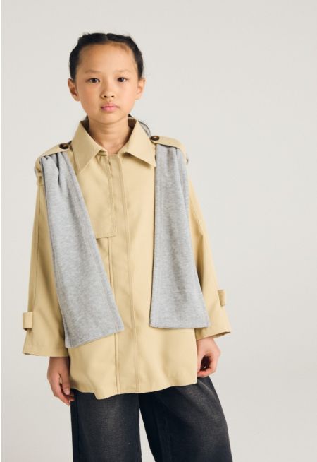 Short Trench Coat Combo (2PCS)