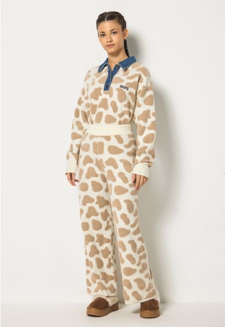 Contrast Patches Trouser