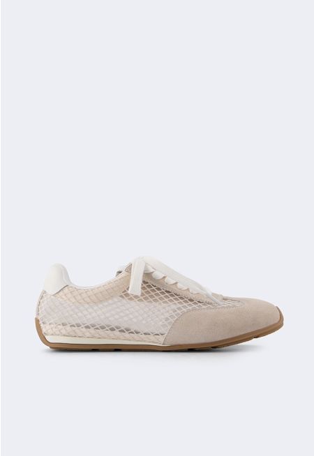 Mesh Detailed Sneakers