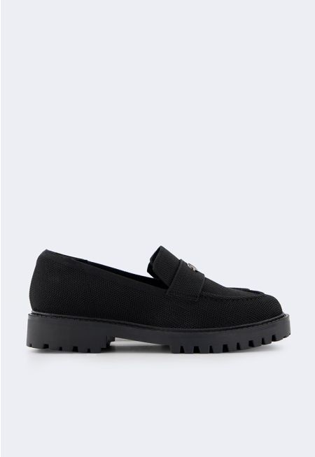 Solid Canvas Loafers