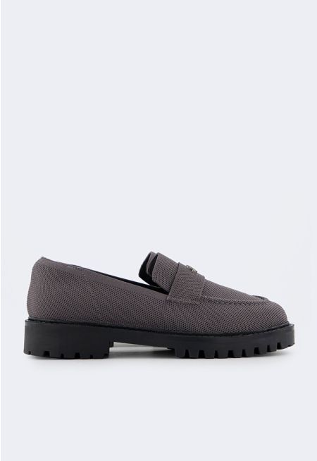 Solid Canvas Loafers