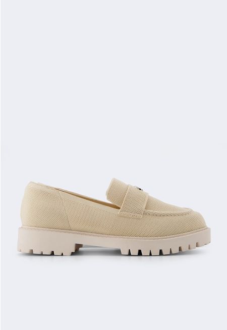 Solid Canvas Loafers