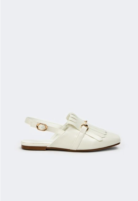 Horseshoe Embellished Mules