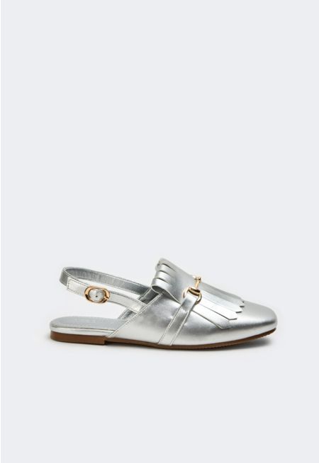 Horseshoe Embellished Mules