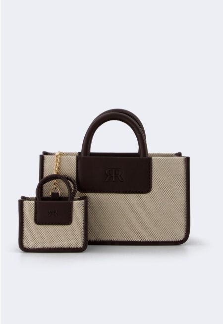 Mini Canvas Crossbody Bag