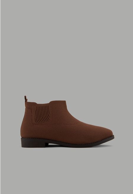 Laceless Flat Boots