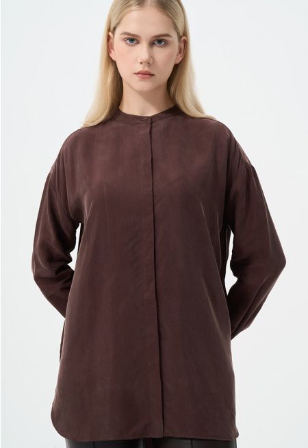 Solid Long Sleeve Shirt