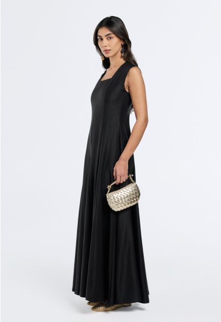 Sleeveless Flared Dress- Ramadan Style
