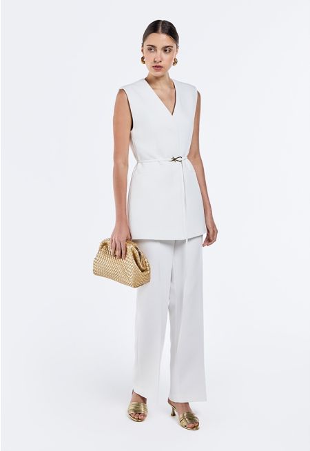 Straight Cut Formal Trousers