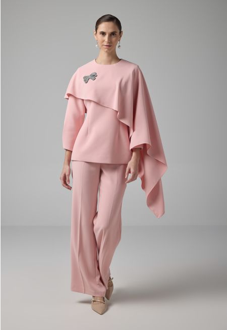 High Low Straight Cut Trousers