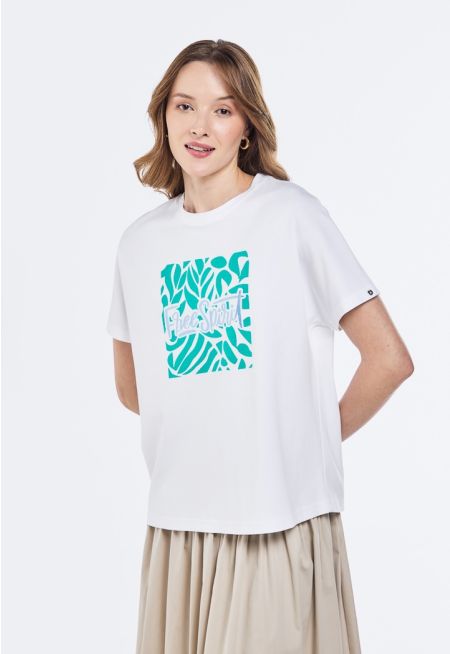 Graphic Print Short Sleeves T-Shirt