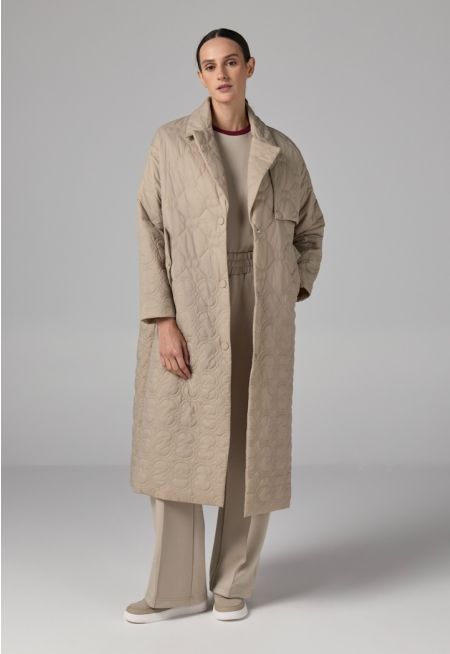  Embroidered Quilted Monogram Jacket