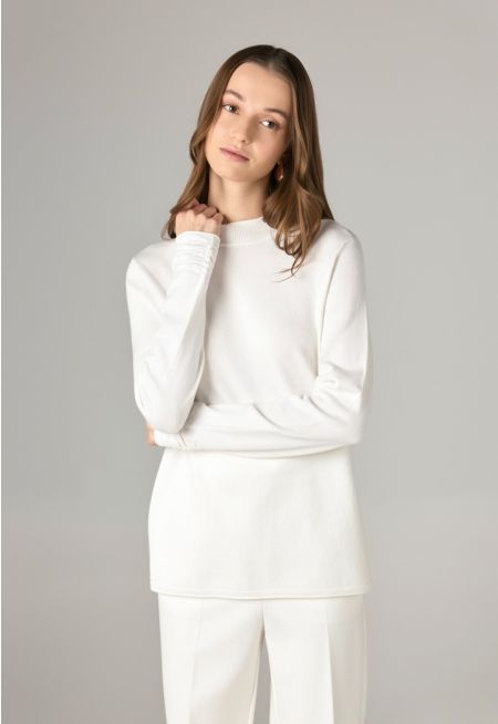 Basic Knitted Long Sleeve Top