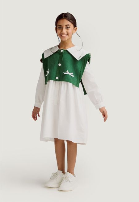 Saudi National Day Dress Combo (2PCS)