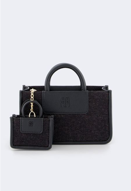 Mini Canvas Crossbody Bag