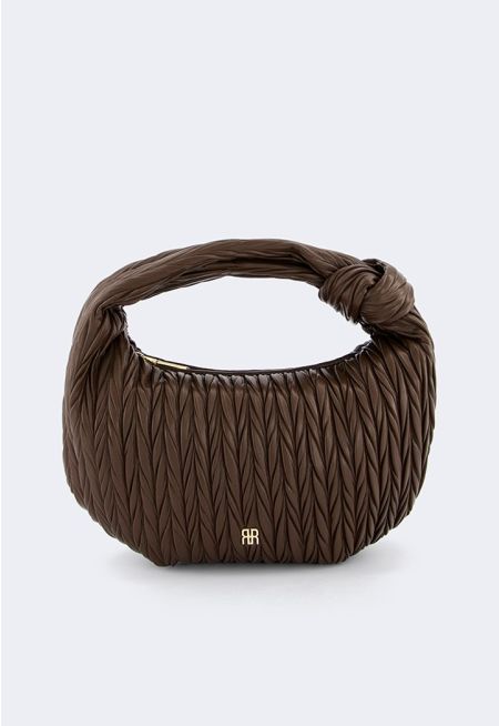 Iconic Textured Handbag