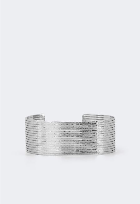 Sleek Hammered Bangle