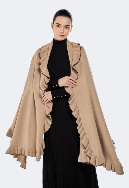 Plain Ribbed Cape