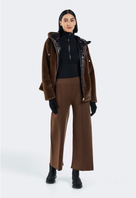 Seam Details Knitted Sweatpants