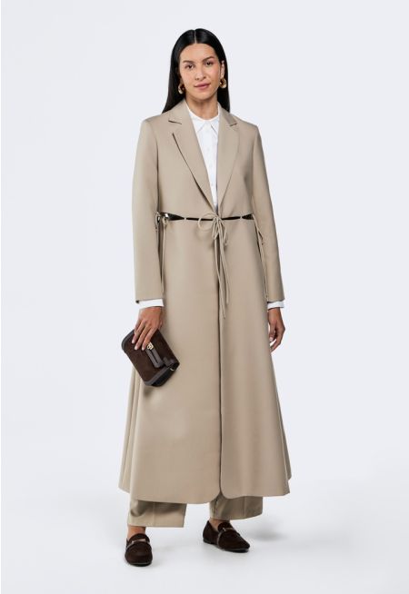 Modern Cut-Out Coat