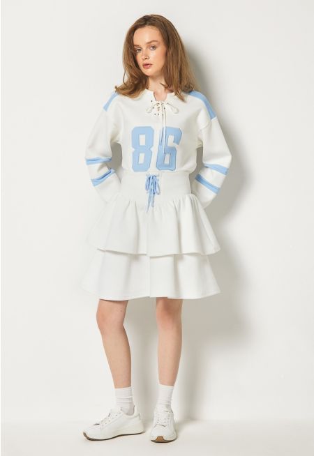 Tiered Ruffled Skirt