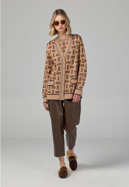 PU Leather Basic Trousers