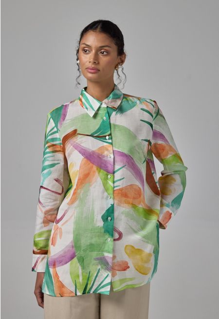 Long Sleeves Printed Shirt