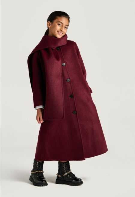 Knitted Winter Abaya Combo (2PCS)